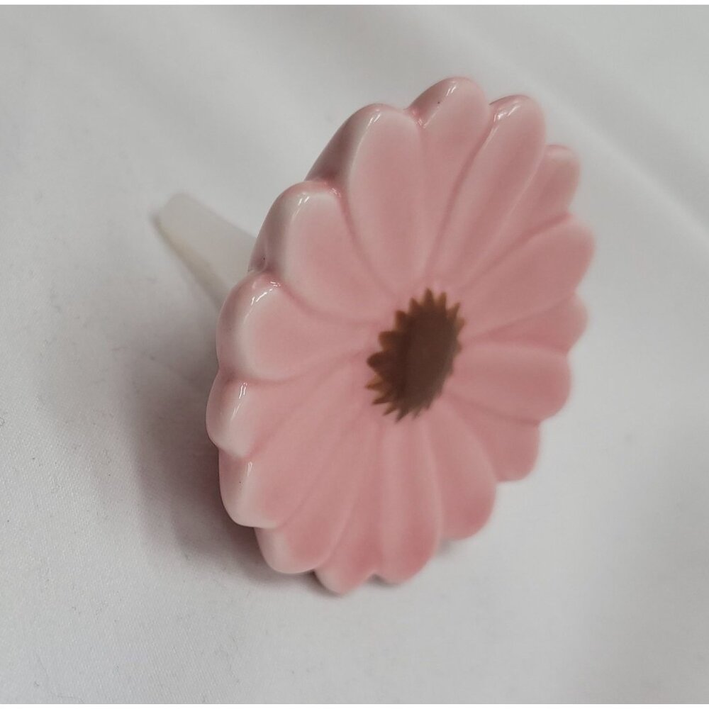 Nora Fleming "Flower Power" Mini Gerber Daisy Pink A41 Ceramic Charm For Serving - Picture 3 of 8